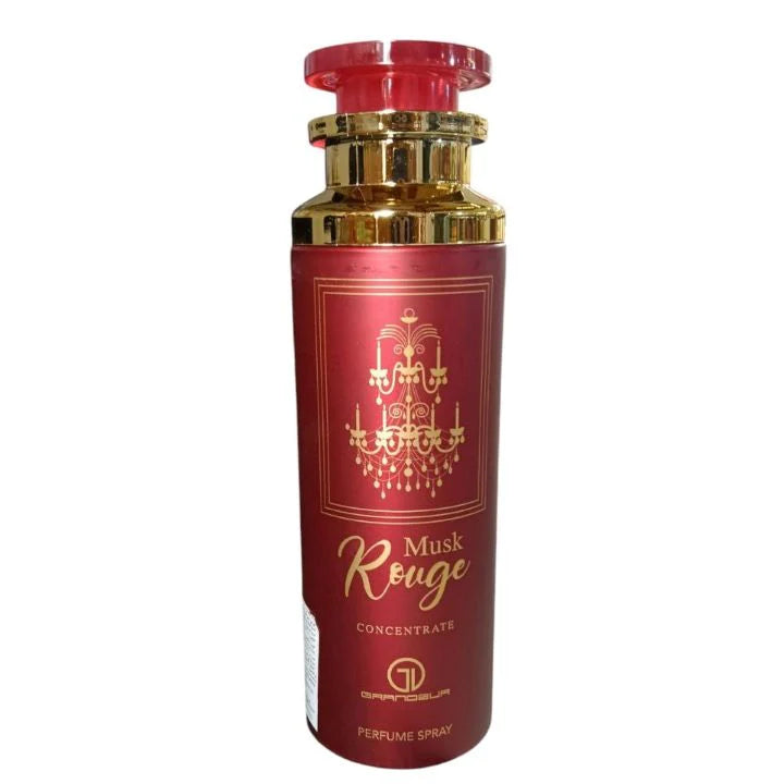 DESODORANTE GRANDEUR MUSK ROUGE CONCENTRATE BODY SPRAY 200ML
