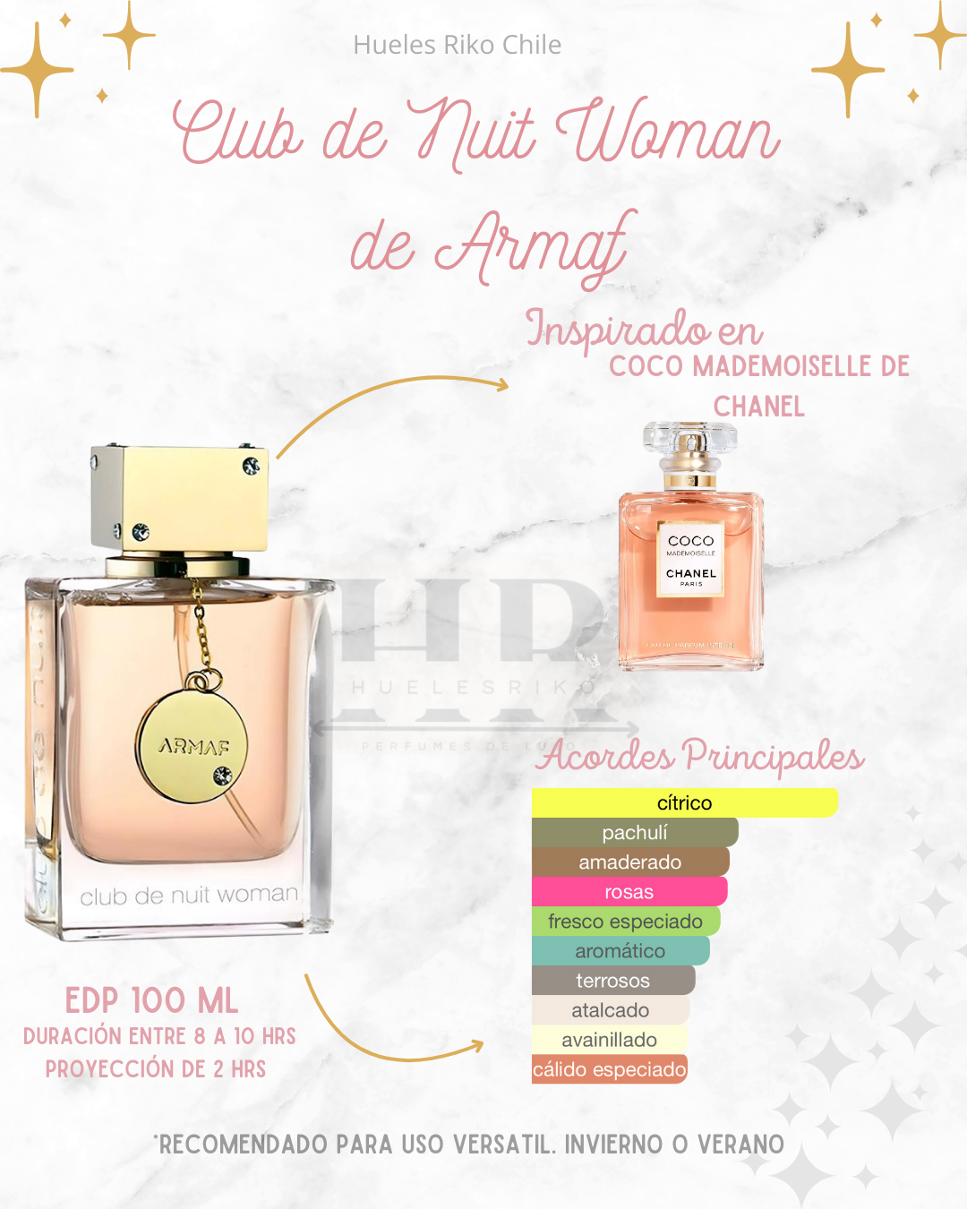 CLUB DE NUIT WOMAN ARMAF EDP 105ML MUJER
