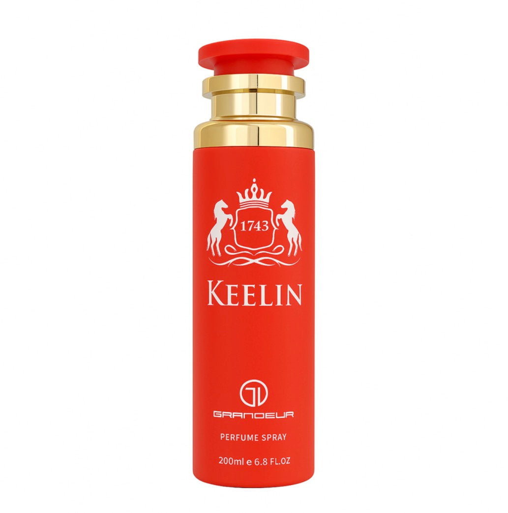 DESODORANTE GRANDEUR KEELIN MEN BODY SPRAY 200ML