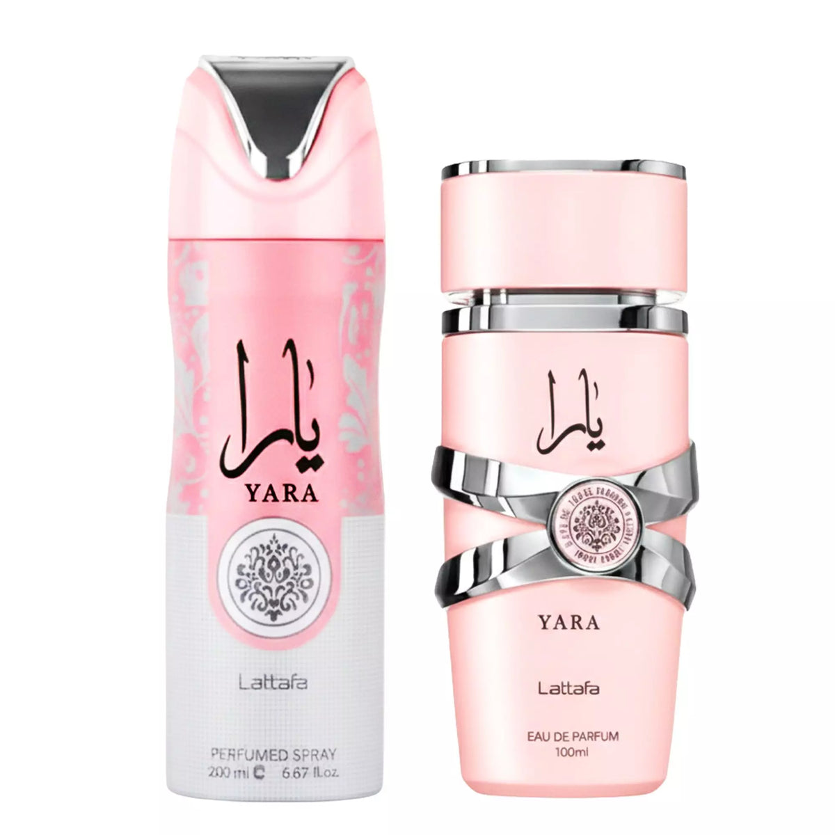LATTAFA YARA WOMEN SET EDP 100ML+DEO SPRAY 200ML
