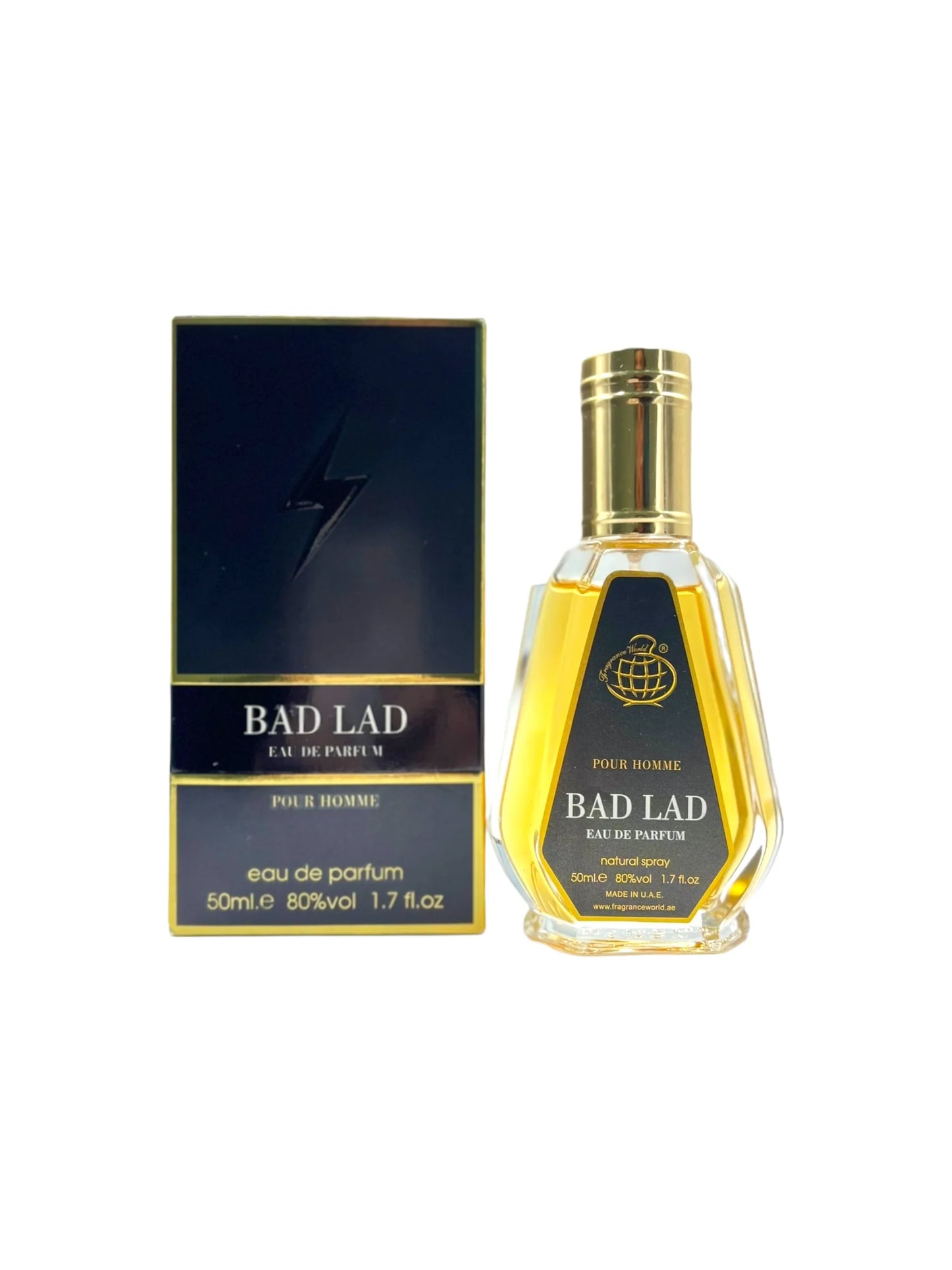 FRAGRANCE WORLD BAD LAD POUR HOMME EDP 50ML