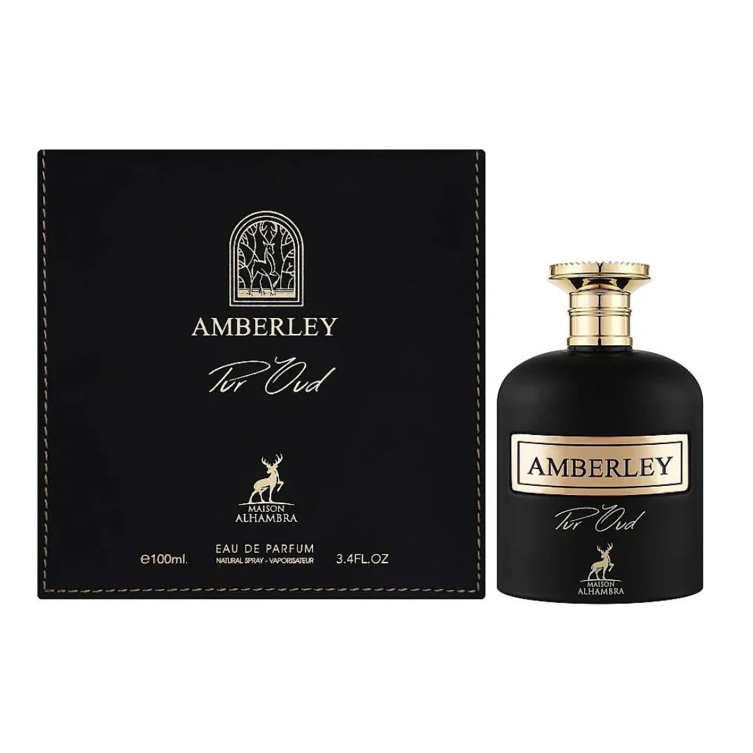 MAISON ALHAMBRA AMBERLEY PUR OUD UNISEX EDP 100ML