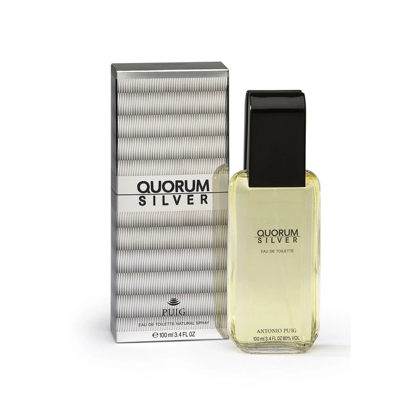 ANTONIO PUIG QUORUM SILVER MEN EDT 100ML