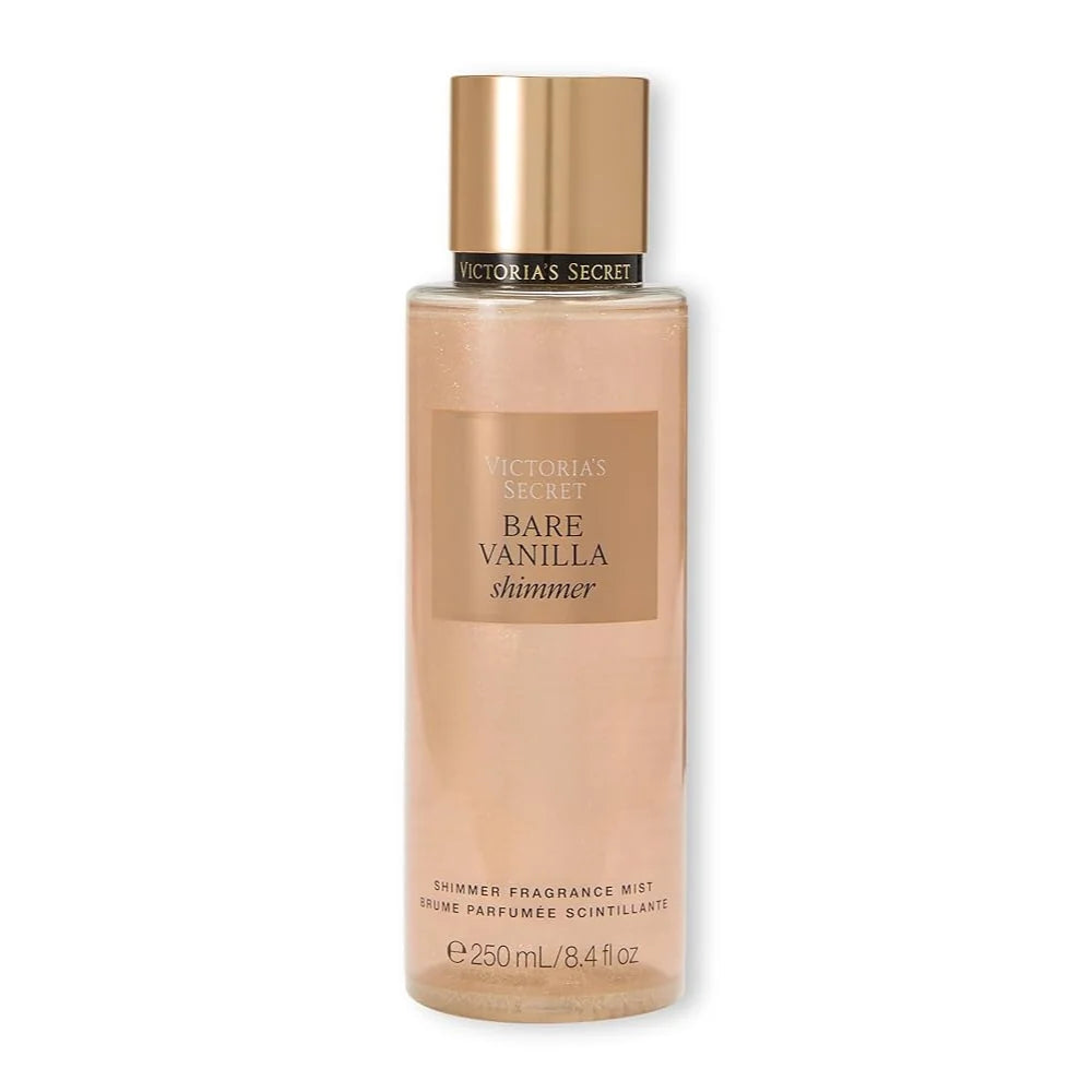 VICTORIA'S SECRET BARE VANILLA SHIMMER BODY SPLASH 250ML
