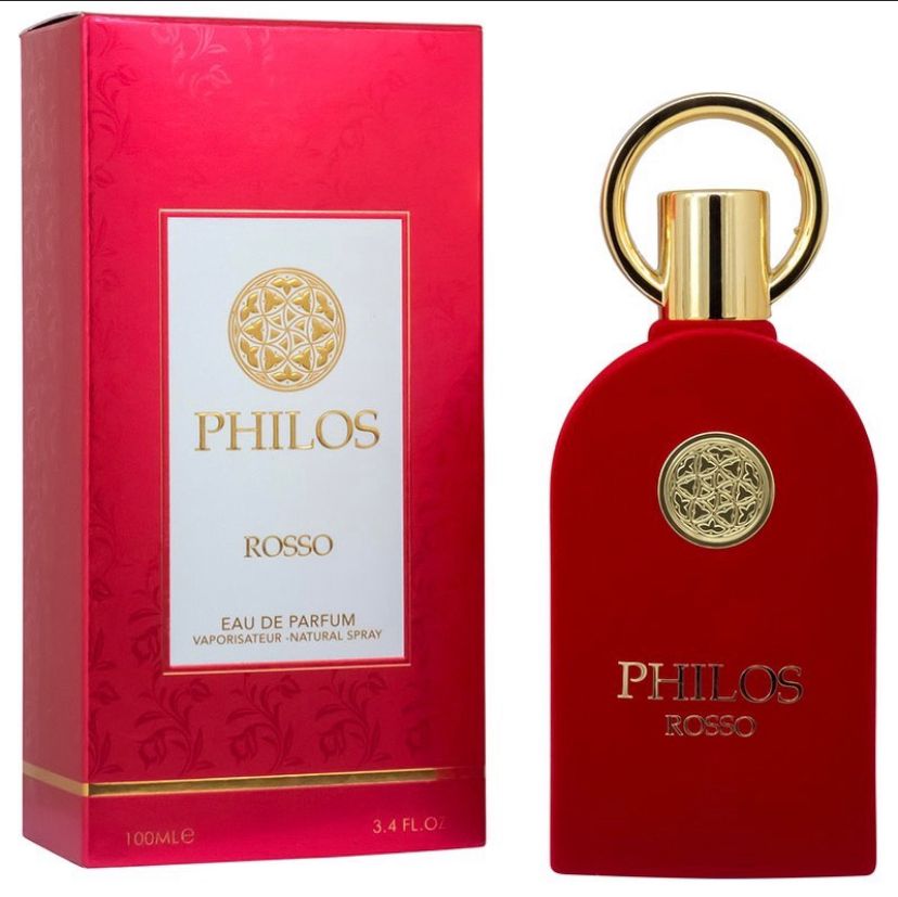 MAISON ALHAMBRA PHILOS ROSSO UNISEX EDP 100ML