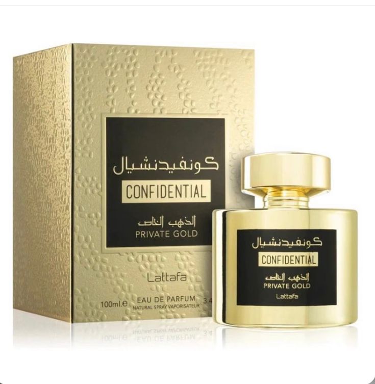 LATTAFA CONFIDENTIAL PRIVATE GOLD UNISEX EDP 100ML