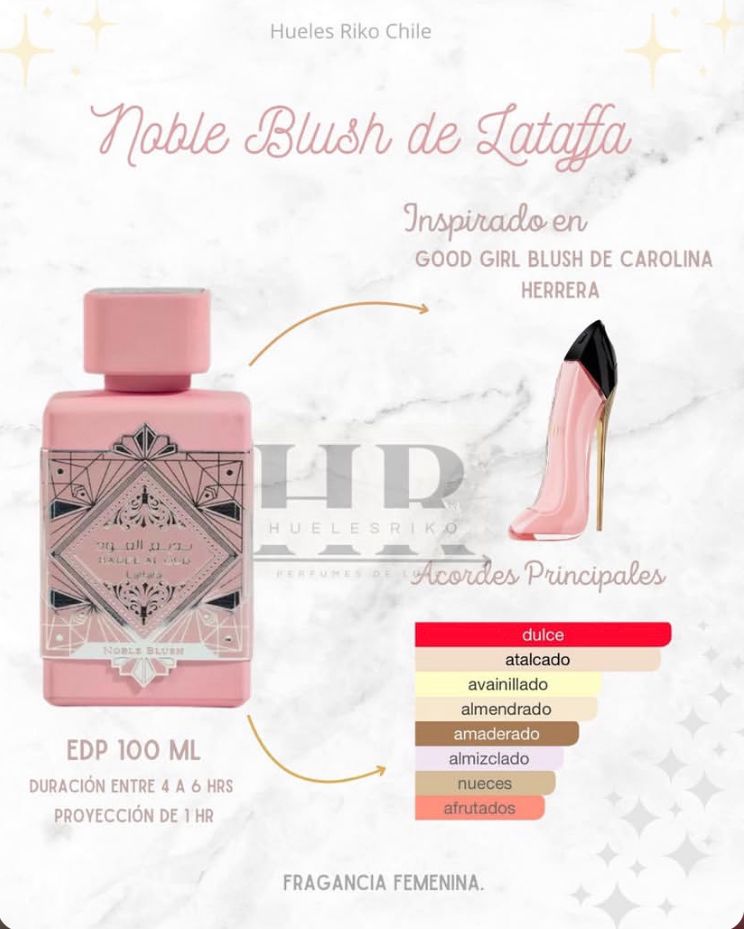 LATTAFA BADEE AL OUD NOBLE BLUSH WOMAN 100ML