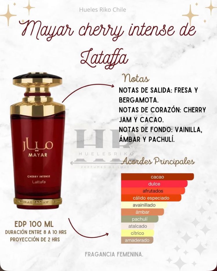 LATTAFA MAYAR CHERRY INTENSE WOMAN EDP 100ML