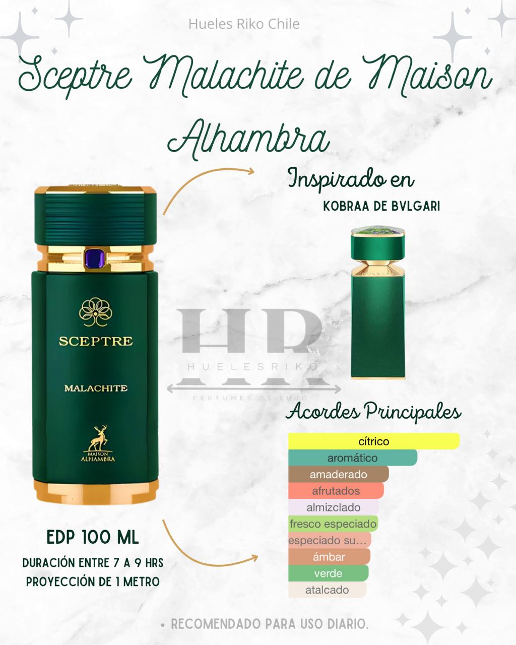 Maison Alhambra Sceptre Malachite EDP 100 ML