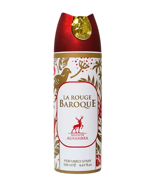 DESODORANTE MAISON ALHAMBRA LA ROUGE BAROQUE BODY SPRAY 200ML