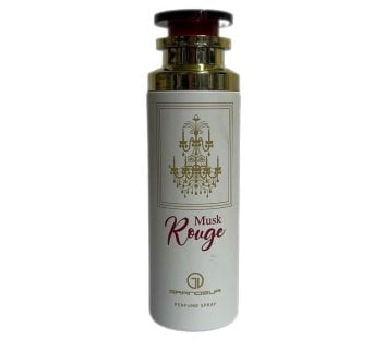 DESODORANTE GRANDEUR MUSK ROUGE BODY SPRAY 200ML