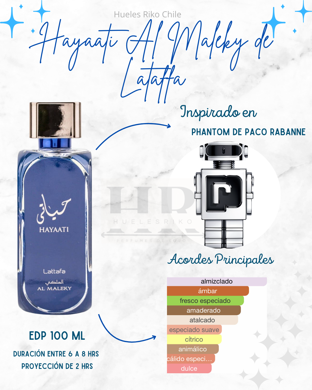 LATTAFA HAYAATI AL MALEKY UNISEX EDP 100ML
