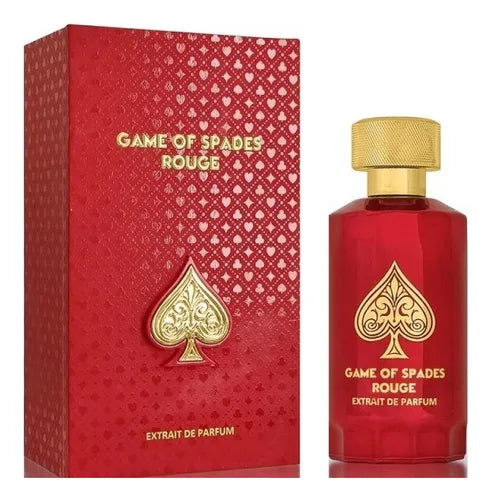 JO MILANO GAME OF SPADES ROUGE EXT DE PARFUM 100ML (INSPIRADO EN BACCARAT ROUGE 540)