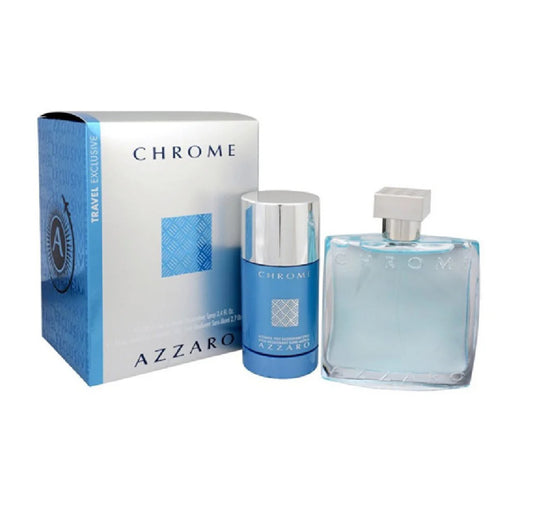 AZZARO CHROME MEN SET EDT 100ML + DEO 75ML
