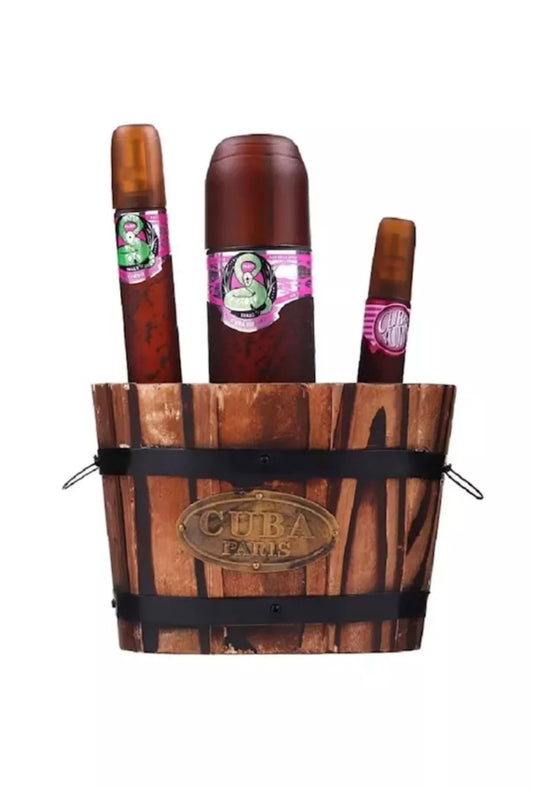 CUBA PARIS BUCKET SNAKE WOMAN SET EDP 100ML+35ML+15ML