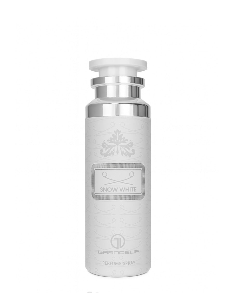 DESODORANTE GRANDEUR SNOW WHITE UNISEX BODY SPRAY 200ML
