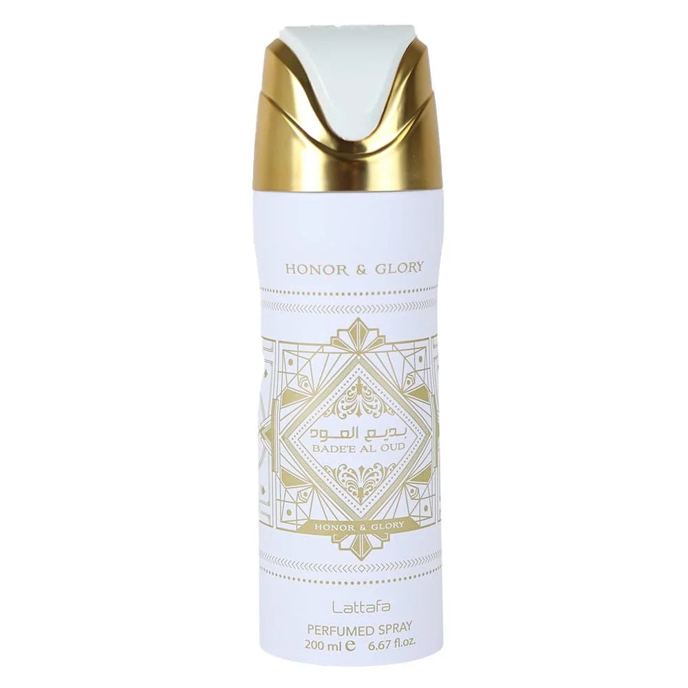 DESODORANTE LATTAFA HONOR & GLORY UNISEX BODY SPRAY 200ML
