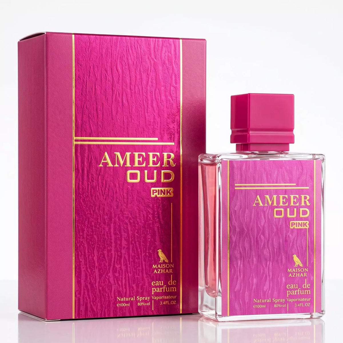 MAISON AZHAR AL OUD PINK WOMAN EDP 100ML