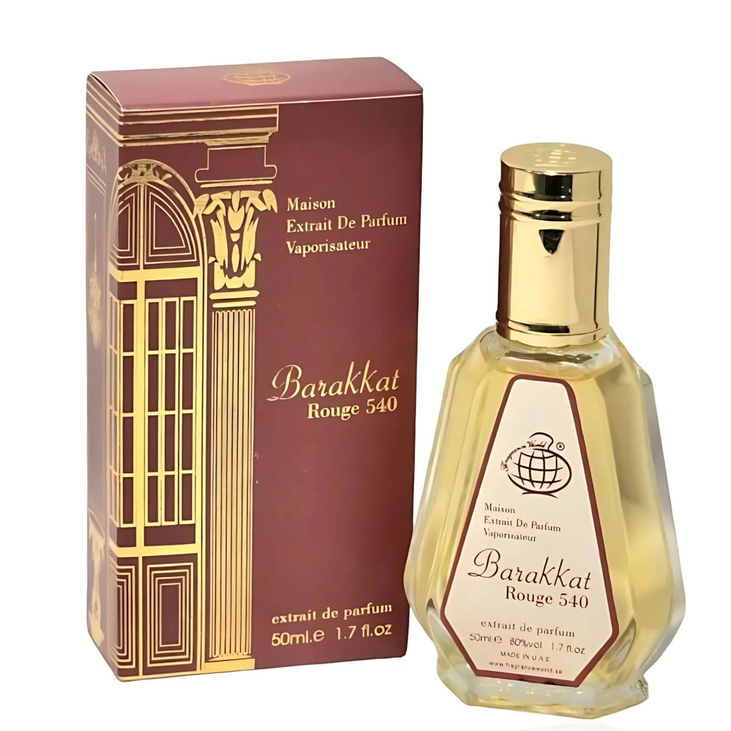 FRAGRANCE WORLD BARAKKAT ROUGE 540 EDP 50ML