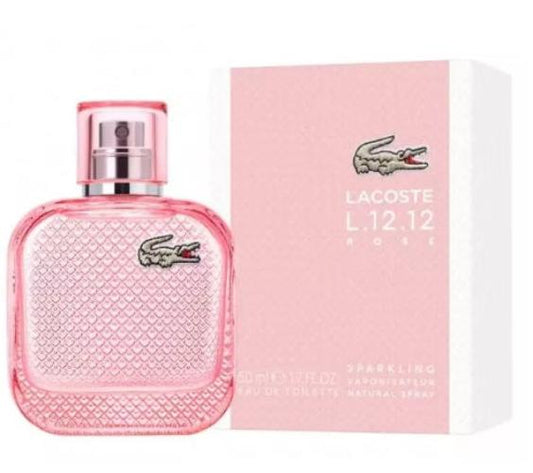 LACOSTE L.12.12 ROSE SPARKLING WOMAN EDT 100ML