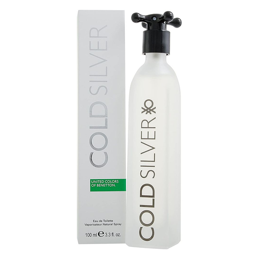 BENETTON COLD SILVER MEN EDT 100ML