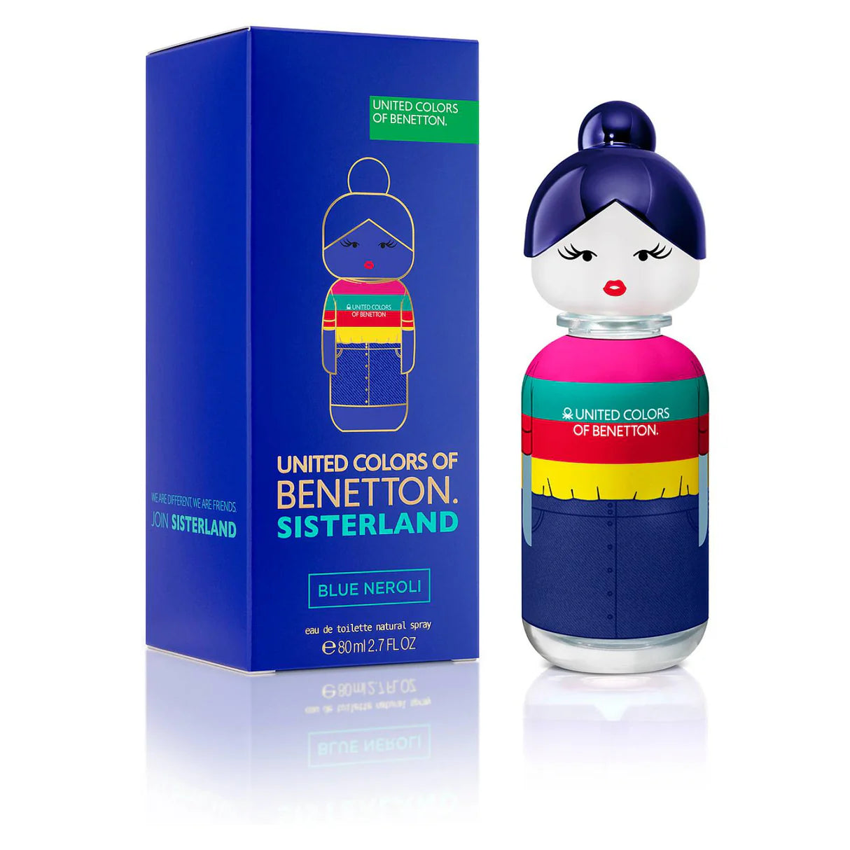 BENETTON SISTERLAND BLUE NEROLI WOMAN EDT 80ML