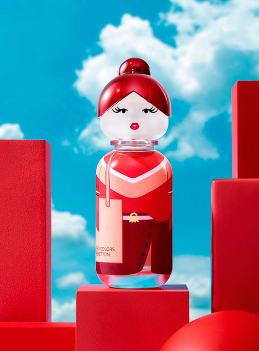 BENETTON SISTERLAND RED ROSE WOMAN EDT 80ML