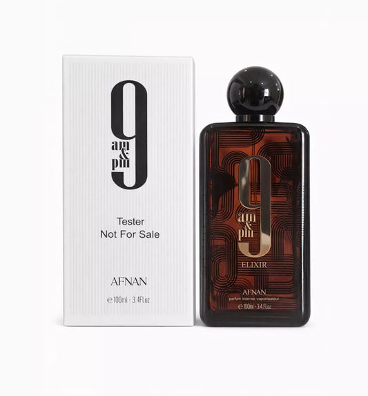 AFNAN 9PM ELIXIR (TESTER) UNISEX PARFUM INTENSE 100ML
