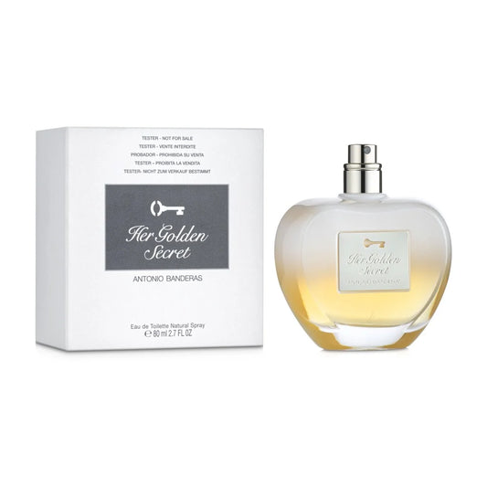 ANTONIO BANDERAS HER GOLDEN SECRET WOMAN TESTER EDT 80ML