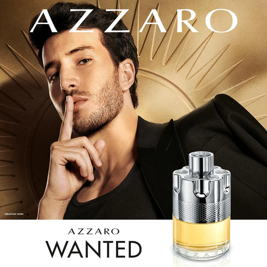 AZZARO WANTED MEN SET EDP 100 + EDP 10ML+ EDP 10ML