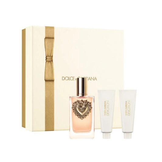 DOLCE & GABBANA DEVOTION SET EDP 100 ML + SG 50 ML + BODY LOTION 50 ML