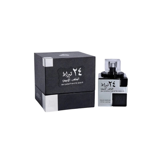 LATTAFA 24 CARAT WHITE GOLD EDP 100ML