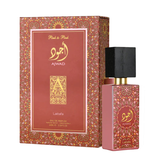 LATTAFA AJWAD PINK TO PINK UNISEX EDP 60ML