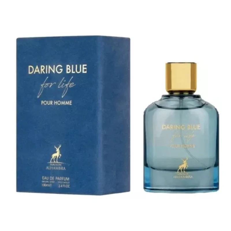 MAISON ALHAMBRA DARING BLUE FOR LIFE MEN EDP 100ML