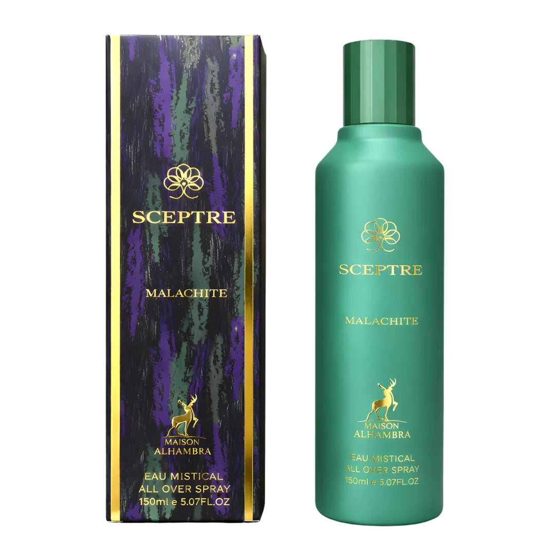 MAISON ALHAMBRA SCEPTRE MALACHITE UNISEX ALL OVER SPRAY 150ML