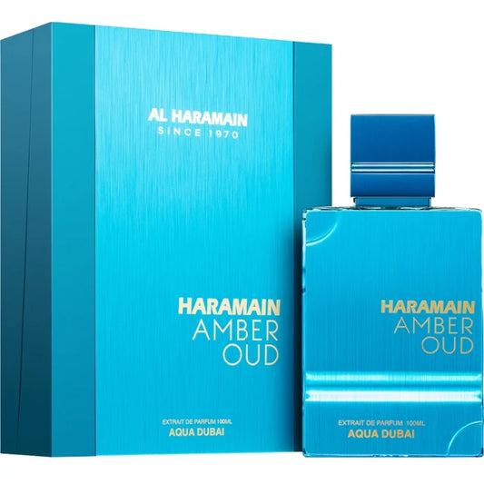 AL HARAMAIN AMBER OUD AQUA DUBAI (100) UNISEX EXTRAIT DE PARFUM 100ML