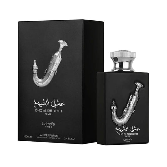 LATTAFA ISHQ AL SHUYUKH SILVER UNISEX EDP 100ML