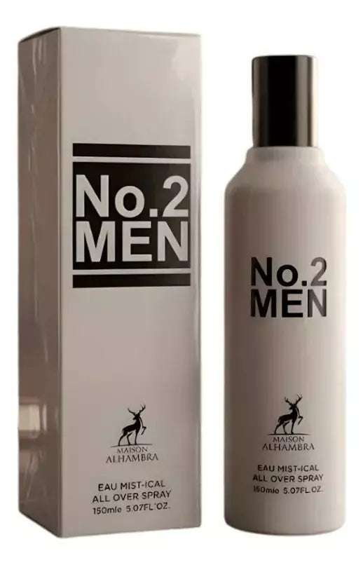 MAISON ALHAMBRA NO 2 MEN ALL OVER SPRAY 150ML