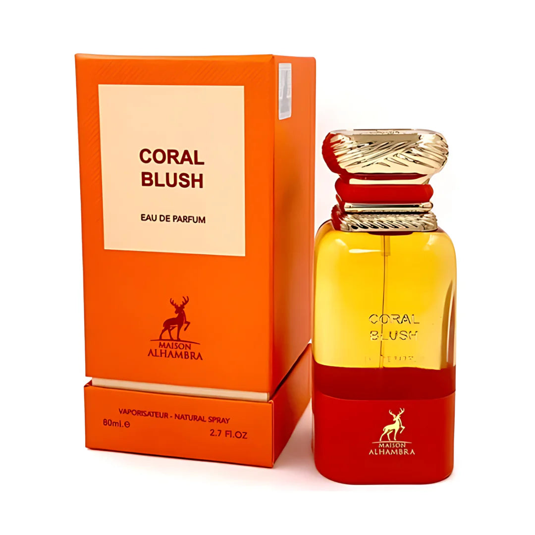 MAISON ALHAMBRA CORAL BLUSH UNISEX EDP 80ML
