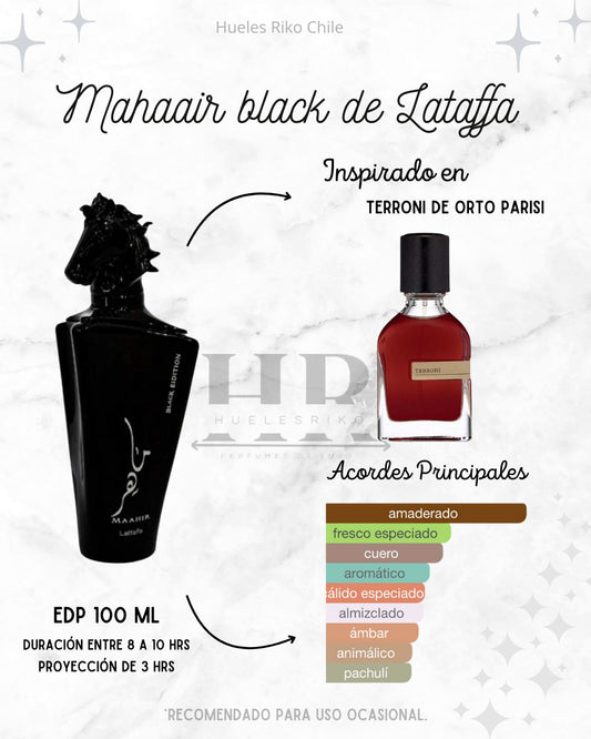 LATTAFA MAAHIR BLACK EDITION UNISEX EDP 100ML