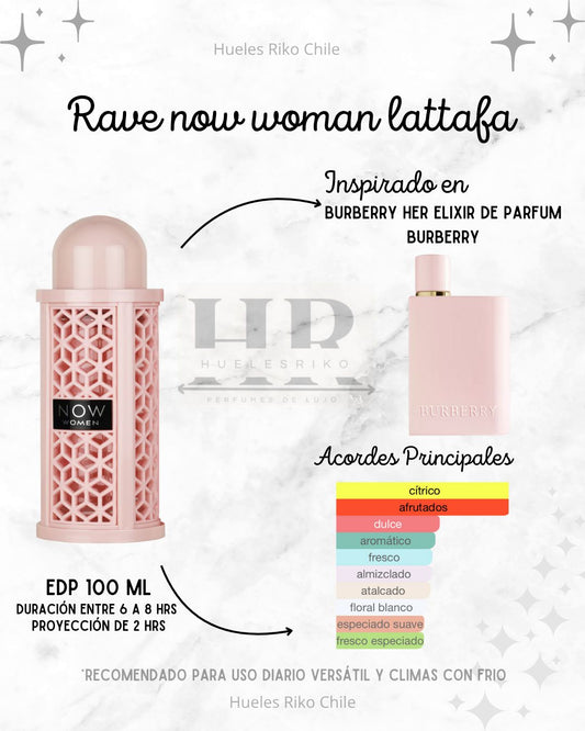 LATTAFA RAVE NOW WOMAN EDP 100ML