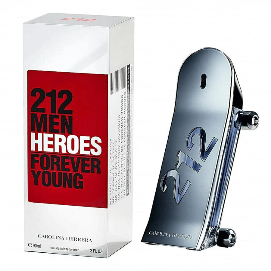 CAROLINA HERRERA 212 MEN HEROES EDT 90ML (PATINETA)