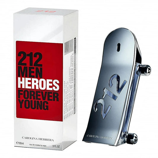 CAROLINA HERRERA 212 MEN HEROES EDT 90ML (PATINETA)