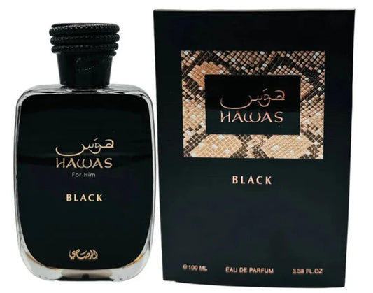 RASASI HAWAS BLACK MEN EDP 100ML