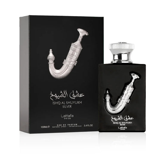 LATTAFA ISHQ AL SHUYUKH SILVER UNISEX EDP 100ML