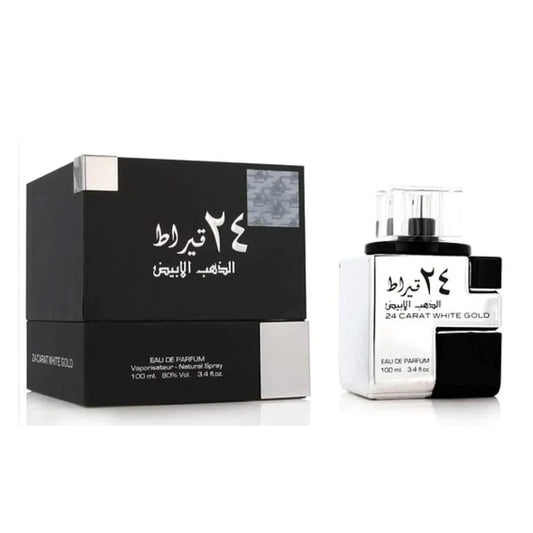 LATTAFA 24 CARAT WHITE GOLD EDP 100ML